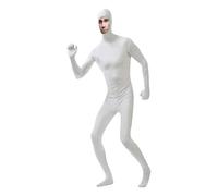 2025 Carnevale Unisex Cosplay Scena Performance Costume Tinta Unita Seconda Pelle Costume Deguisement Tuta di Halloween Integrale Esposti Occhi e Bocca Bianca,Giallo,Purple,Black,Blue,Coffee