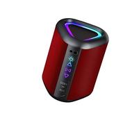 2025 Cassa Bluetooth Portatili Senza Fili con Luce Led, Bluetooth 5.4, 24 Ore, Altoparlante Bluetooth Bassi Potenziati, Impermeabile IPX7, Speaker da Esterno per Viaggi, Sport, Feste, Ciclismo (Rosa)