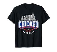 2025 Chicago Team Skyline Word Art Pete Crow-Armstrong MLBPA Maglietta