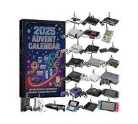 2025 Christmas Advent Calendar - 24 Days Countdown Calendar American Legend 24 Game Console Blind Boxes Acrylic Ornaments, Reusable Christmas