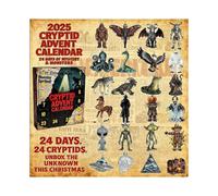 2025 Christmas Advent Calendar - 24 Days Countdown Calendar Mysterious creature series blind box Acrylic Ornaments, Reusable Christmas Tree Decor Blin