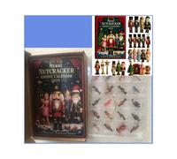 2025 Christmas Advent Calendar - 24 Days Countdown Calendar The Nutcracker Blind Box Acrylic Ornaments, Christmas Tree Decor Christmas for Kids