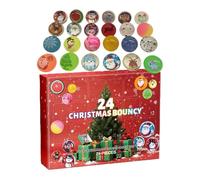 2025 Christmas Bouncy Ball | 24-Day Christmas Countdown With Bouncy Balls-Fun Seasonal Calendar For Stress Relief, Boys, Girls, Home, Holiday Parties, Festivals, And Family Gatherings