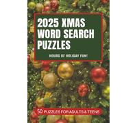 2025 Christmas Word Finder /Word Search: The Ultimate Christmas Word Search for Adults: With 50+ Themed Puzzles - Perfect Gift or Stocking Stuffer for men or Mom