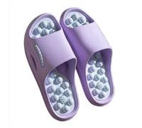 2025 Ciabatte Comode con Palline per Agopressione Sandali da Massaggio per Agopuntura da Donna E da Uomo Scarpe Massaggianti per I Piedi Sollievo dal Dolore da Fascite Plantare(Purple,40/41 EU)