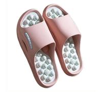 2025 Ciabatte Comode con Palline per Agopressione Sandali da Massaggio per Agopuntura da Donna E da Uomo Scarpe Massaggianti per I Piedi Sollievo dal Dolore da Fascite Plantare(Pink,38/39 EU)