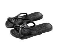 2025 Ciabatte da Viaggio Portatili per Uomo E Donna Sandali Pieghevoli Ultraleggeri Scarpe da Doccia Antiscivolo Hotel Piscina Palestra Bagno Spiaggia Infradito Ad Asciugatura Rapida(Black,43/44 EU)