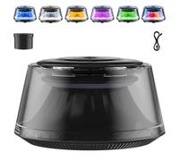 2025 Cloud Mist Smart Car Diffuser, Vibration Sensing Smart Car Air Freshener with 6 Ambient Light, USB Rechargeable Freshener Long Lasting Fragrance for Daily Driving (Pure Cherry Blossoms)