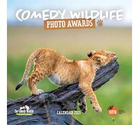 2025 Comedy Wildlife Photography Awards Wall Calendar: Plastic Free Packaging