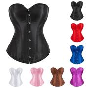 2025 Corsetto Donna, Nuovo Bustino Corsetto Donna Elegante Fronte Aperto Disossato Corpetti Top Stringivita Modellante Dimagrante Corsetti Curvy Bustini Sexy Canotta Regolabile Corset Bodyshaper Mode