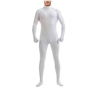 2025 Cosplay Ghostly Garb Poncho Invisibilità Leggero Ideale Per Halloween Night Adventures E Cosplay, bianco, L