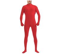 2025 Cosplay Ghostly Garb Poncho Invisibilità Leggero Ideale Per Halloween Night Adventures E Cosplay, Rosso, M