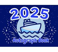 2025 Cruise Autograph Book for Kids: Notebook for Signatures and Photos/Pictures of Characters and Princesses on Your Cruise Line Vacation. For Boys and Girls. Small, Blue Pad.