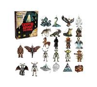 2025 Cryptid Advent Calendar, 24 Days of Monsters Legends, Collectible Mythical Creature Ornaments,Mysteries of the Unknown