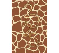 2025 Cute Giraffe Print Weekly Planner: 6" x 9" Daily Calendar