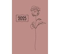 2025 Daily diary and Journal: Think Happy Be Happy