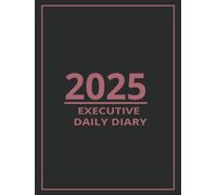 2025 Daily Planner: Charcoal Grey with Rose Gold Premium Hardcover Journal with Ruled Pages for Notes, Tasks, Goals, and Reflections: Organize Your ... Meetings, Productivity, Creativity, and More