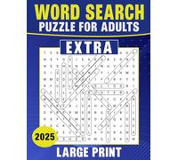 2025 Extra Large Print Word Search Puzzle For Adults: Thoughtful Games to Encourage Mindfulness