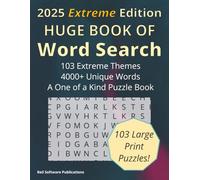 2025 Extreme Edition Huge Book Of Word Search: 4000+ Words, 103 Unique Extreme Puzzle Themes, Fun For All Ages, Perfect for Free Time Relaxation