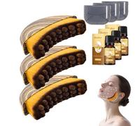 2025 Face Brush with Built-in Ginger Massage Oil, Lymphatic Drainage Massager for Face, Jawline & Chin, Reduce Bloating with Soft Bristles, Improve Circulation for Home & Spa Use (3)