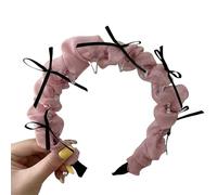 2025, fascia per capelli alla moda a forma di U con denti ondulati intrecciati, fascia per capelli antiscivolo da donna (S7 polvere, taglia unica)