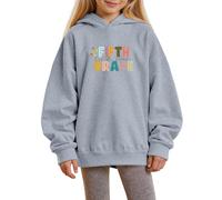 2025 Felpa con Cappuccio da Ragazza,Felpa Leggera Bambine Top Teenager Classics Felpe Ragazza Elegante Lunghe Casual Scuola Cappotto Moda per lescenti e Ragazze 4-15 Anni