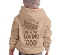 2025 Felpa con cappuccio e felpe per ragazze per l'inverno, abbigliamento casual, girocollo, maglione con stampa a lettere, per bambini dai 2 ai 13 anni, attività all'aperto e, cachi, 9-10 Jahre