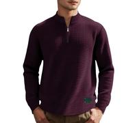 2025 Felpe da Uomo Solid Color Felpa Resistente Atletica Cerniera Grafica Confortevole Casua Sweatshirt Morbido E Sciolto Abbigliamento Sportivo