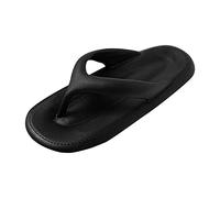 2025 Flip Flop per le Donne Uomini Infradito Estate Nuovo Modello Indoor E Outdoor Alla Moda Pratica Spiaggia Scarpe da Spiaggia Tinta Unita Pantofole Confortevole Mens Sandali Belli, Nero , 42 1/3 EU