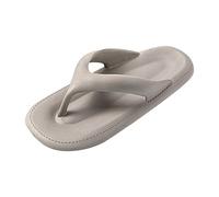 2025 Flip Flop per le Donne Uomini Infradito Estate Nuovo Modello Indoor E Outdoor Alla Moda Pratica Spiaggia Scarpe da Spiaggia Tinta Unita Pantofole Confortevole Mens Sandali Belli, Grigio, 40 2/3