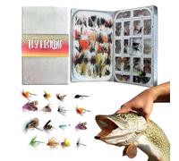 2025 Fly Fishing Advent Calendars | Christmas Fishing Advent Calendars, With 24PCS Fly Lures Hooks, Various Baits For Enthusiasts, The Ultimate Christmas Countdown Gift