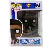 2025 Funko Pop Eroi DC Studios Superman 584 Mr Terrific Figura In Vinile