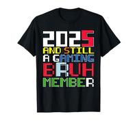 2025 Gaming Shi Arcade Retro Videogioco Vintage Gamer Maglietta