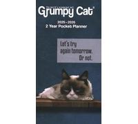 2025 Grumpy Cat 2 Year Pocket Planner