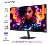 (2025 H24T09P versione aggiornata) Monitor da gioco KTC H24F8 FHD 23.8 "190Hz con riproduzione H24F8
