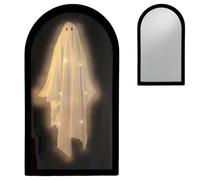 2025 Halloween Ologramma Specchio Fantasma-Spooky Light-up Ghost Decoration | Haunted House Prop | Decorazioni Interni E Esterne Inquietanti Per Camera Da Letto, Cucina, Sala Di Fuga E Temi Di
