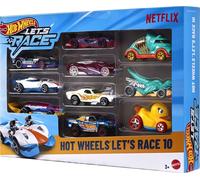 2025 Hot Wheels Let's Race 10 Modelli Mattel 1:64 Netflix GT Scorcher Garantita