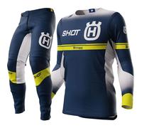 2025 Husqvarna Motocross Gear Set Top Off Road MX Combo Maglia e pantaloni da moto neri