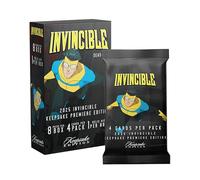 2025 Invincible Season 1 Keepsake Premiere Blaster: 8 confezioni per scatola, una reliquia garantita, Chase auto rare e patch