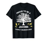 2025 JACOBS Riunione Familiare Raccolta Albero Genealogico Corrispondenza Maglietta
