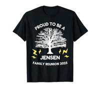 2025 JENSEN Riunione Familiare Riunione Raccolta Albero Genealogico Maglietta
