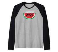 2025 La Palestina è Uno Stato Adesso Maglia con Maniche Raglan