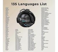 2025 Latest Model ERAZER AI Translator Earbuds, 4-in-1 Translation, X8 AI
