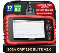 2025 LAUNCH CRP129X V2.0 Strumento Diagnostica OBD 12 Servizi TPMS