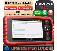 2025 LAUNCH X431 CRP129X V2.0 Strumento Diagnostica 4 Sistemi 12 Funzione TPMS