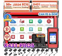 2025 LAUNCH X431 Pro 5 Diagnostica per veicoli Programmazione J2534 50+ Servizi