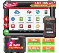 2025 LAUNCH X431 PRO3S APEX V+5.0 Dispositivo diagnostico OBD2 scheda topologia
