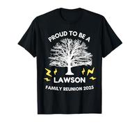 2025 LAWSON Riunione Familiare Raccolta Albero Genealogico Abbinamento Maglietta