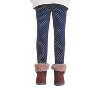 2025 Leggings Foderati in Pile per Bambini Ragazze Cotone Invernale Spessi Pantaloni Elasticizzati Caldi Pantaloni Invernali Leggings Bambina 128 z7