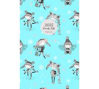 2025 Lovely Life Planner: Cute girls design with weekly and monthly pages, coloring images and bible verses